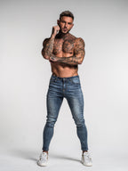 Die Luciano Jeans – verwaschenes Blau
