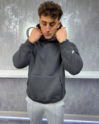Sudadera esencial de Cali de gran tamaño - Gray