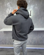 Sudadera esencial de Cali de gran tamaño - Gray