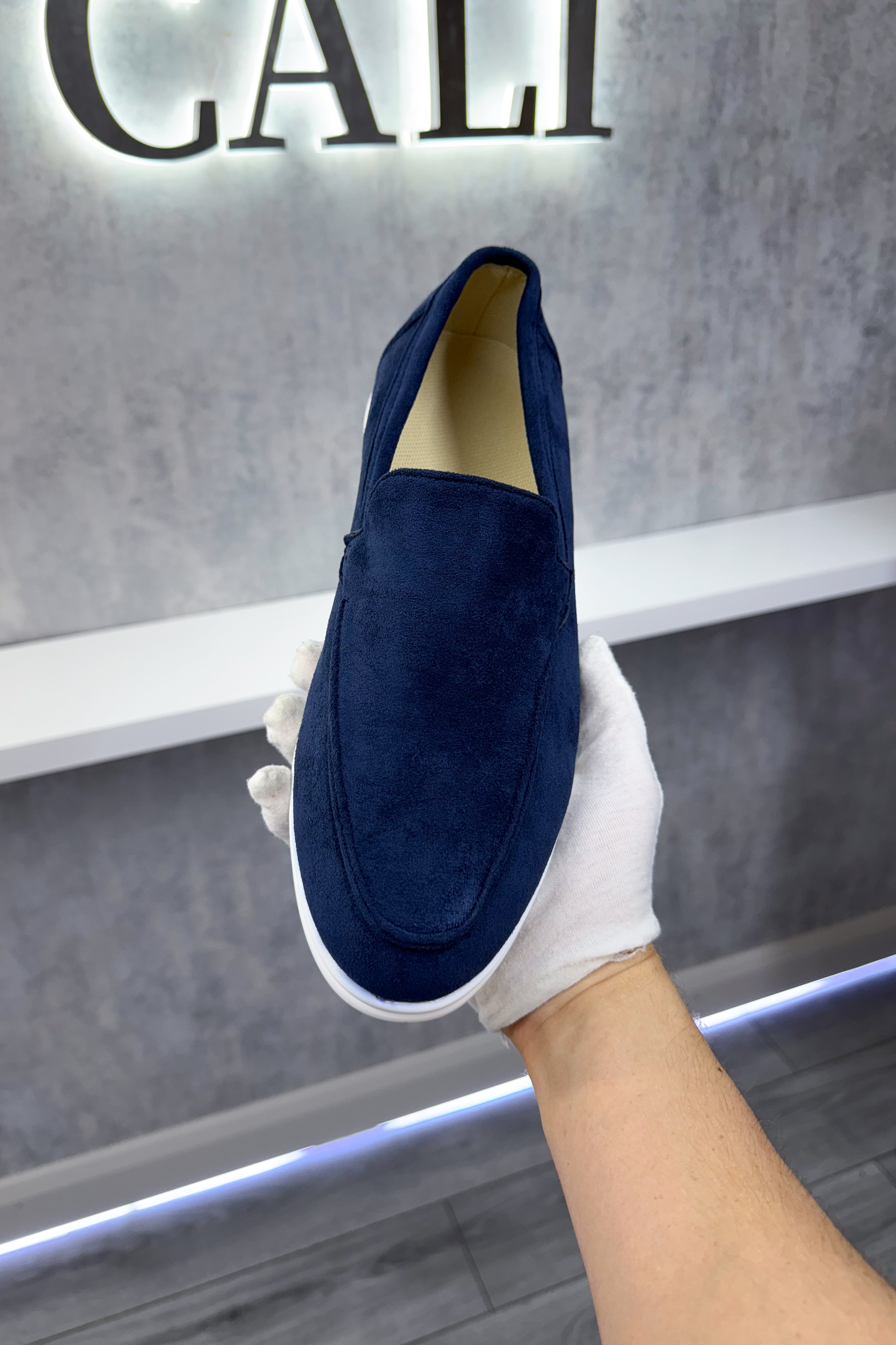 Promenade schoenen - marineblauw