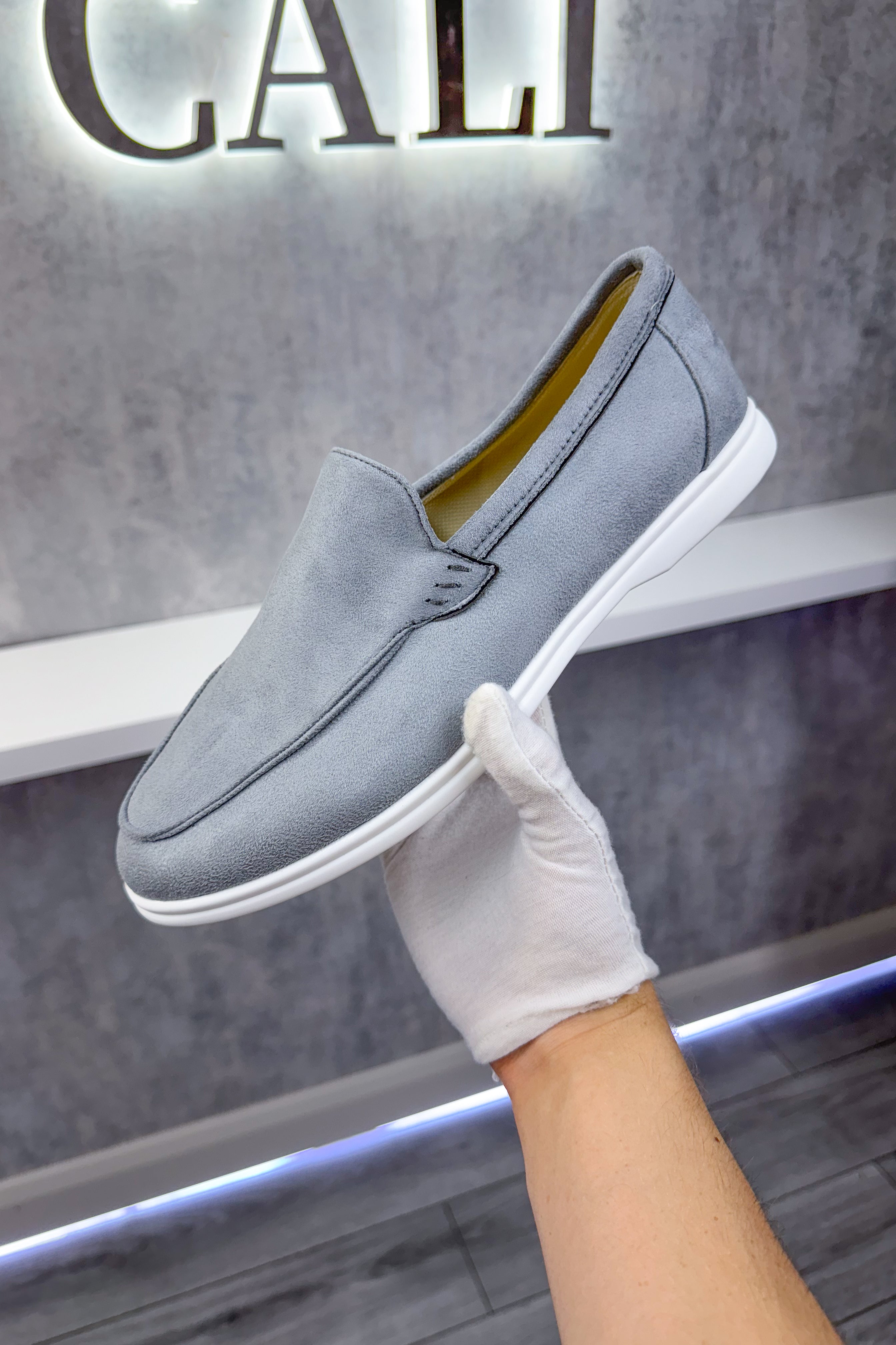 Promenade Loafers - lichtblauw