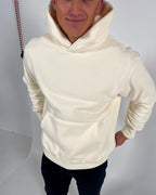 Sudadera esencial de Cali de gran tamaño - Crema