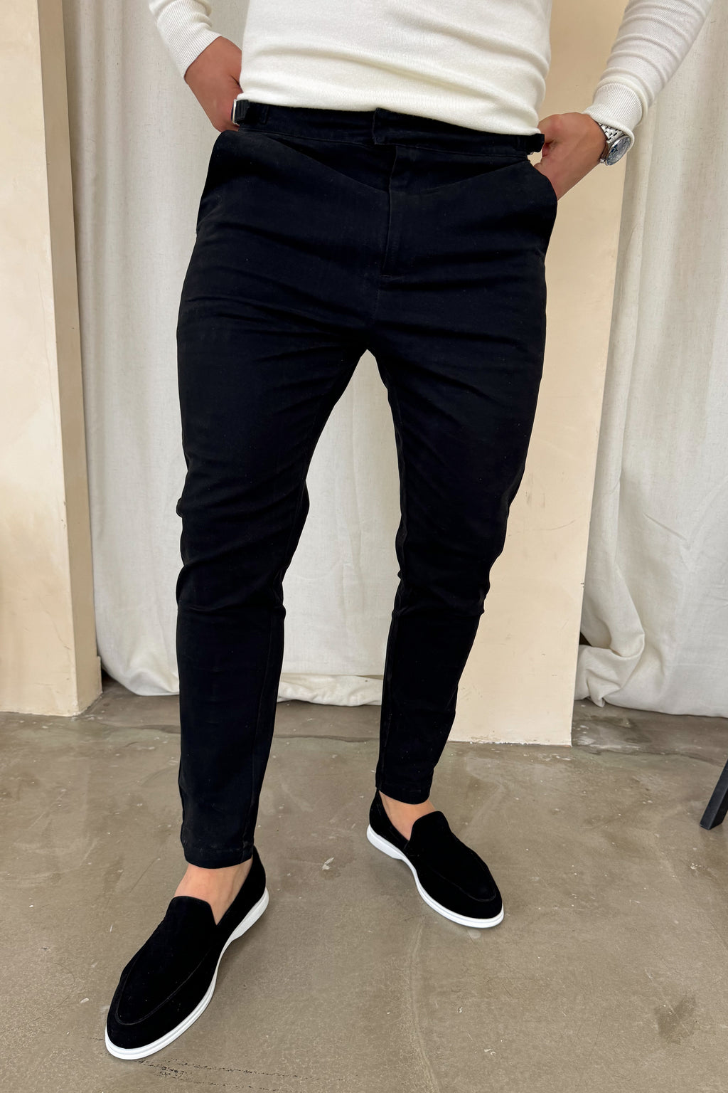 Bellagio chino - Zwart