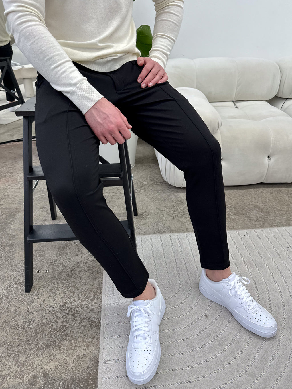 Capone Luxe pantaloni - Nero