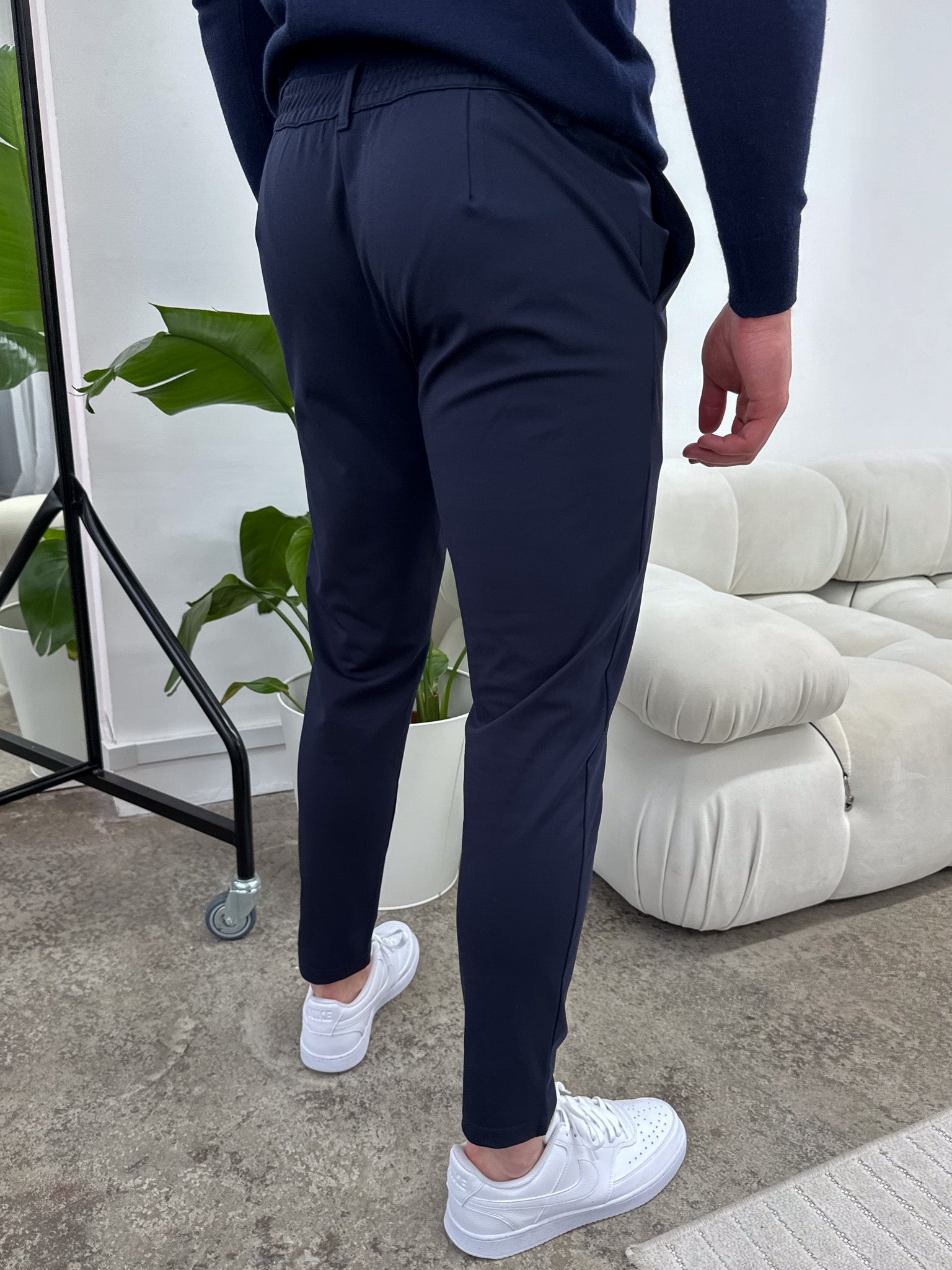 Pantalones de lujo Capone - azul marino