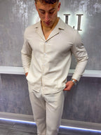 The Linen Shirt - Oatmeal