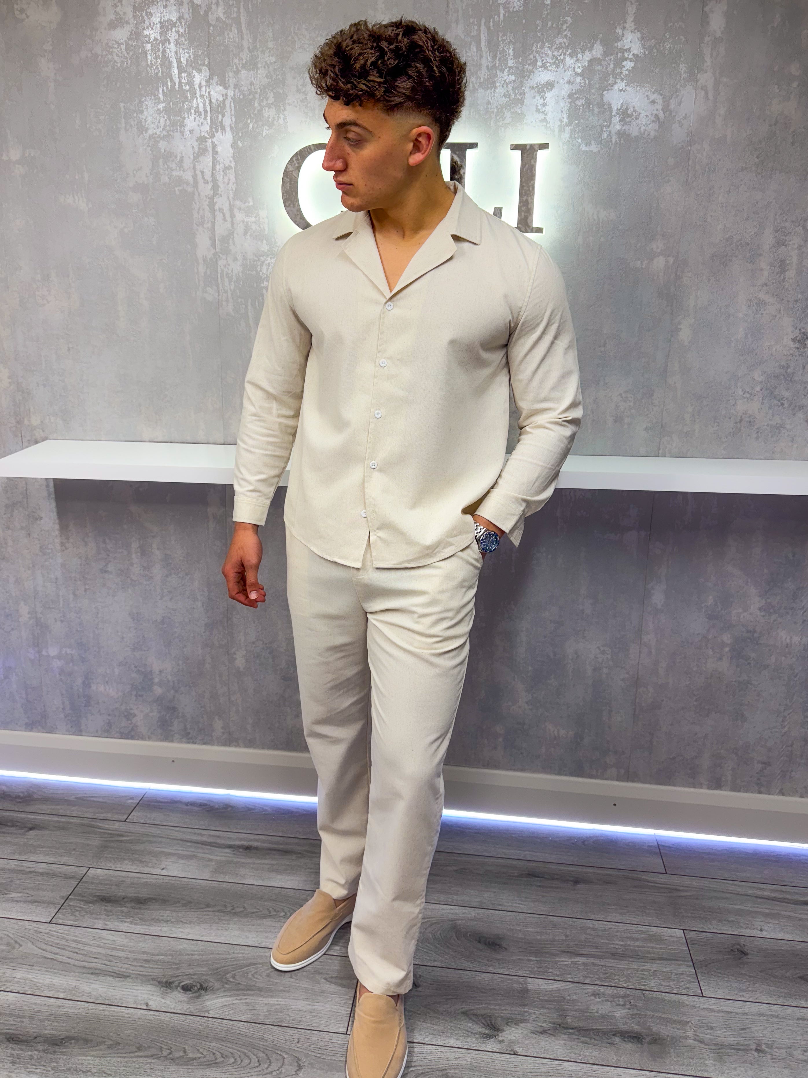 Het linnen overhemd - Havermout