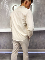 The Linen Shirt - Oatmeal