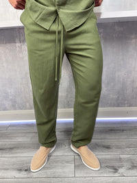 De linnen broek - Khaki