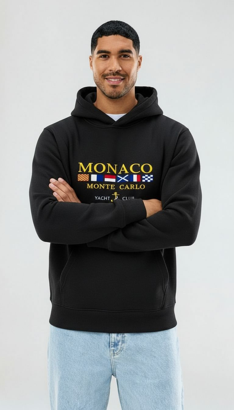 Yacht Club | Sudadera con capucha de gran tamaño para hombre