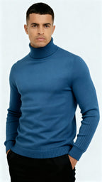 Klassischer Rollkragenpullover für Männer - warm, modisch und vielseitig