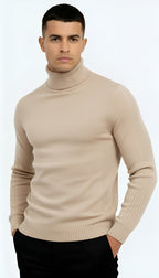 Klassischer Rollkragenpullover für Männer - warm, modisch und vielseitig