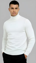 Klassischer Rollkragenpullover für Männer - warm, modisch und vielseitig