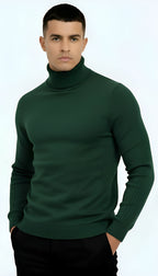 Klassischer Rollkragenpullover für Männer - warm, modisch und vielseitig