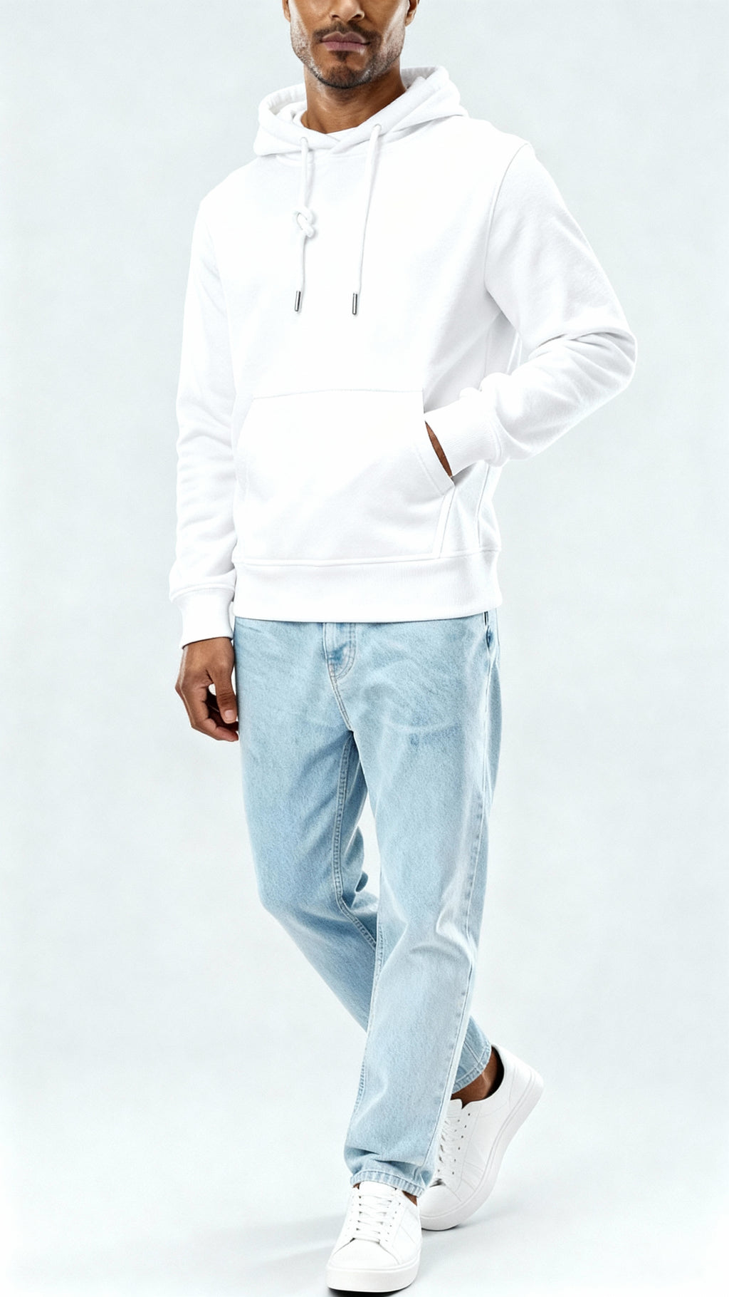 Herren-Hoodie – Pullover aus weicher Baumwollmischung mit verstellbarer Kapuze & Kängurutasche für täglichen Komfort