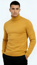 Klassischer Rollkragenpullover für Männer - warm, modisch und vielseitig
