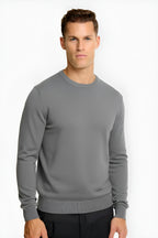 The Milano - Jersey de punto para hombre , Look clásico entallado
