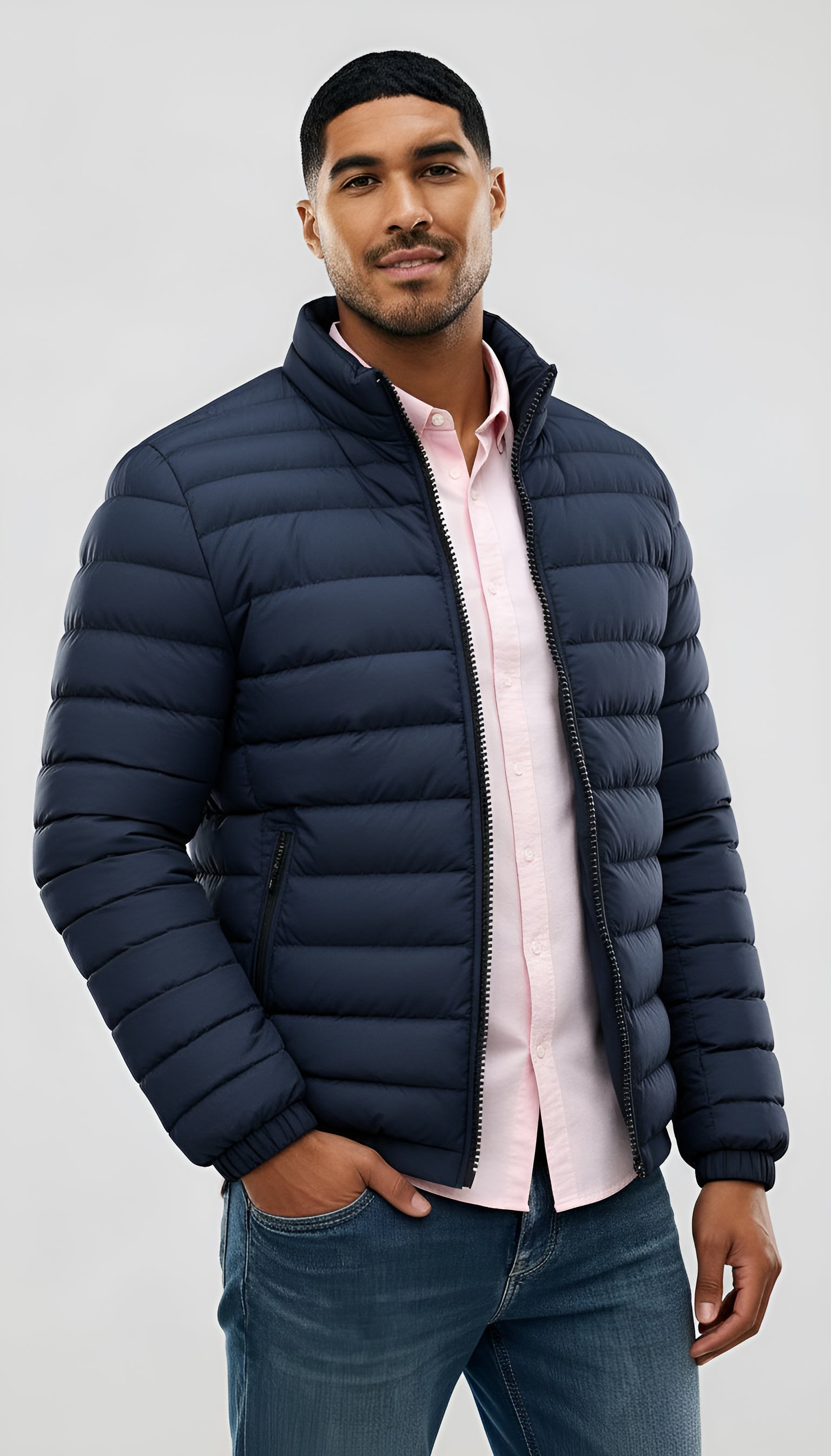 Klassieke puffer - Heren, jas voor het tussenseizoen