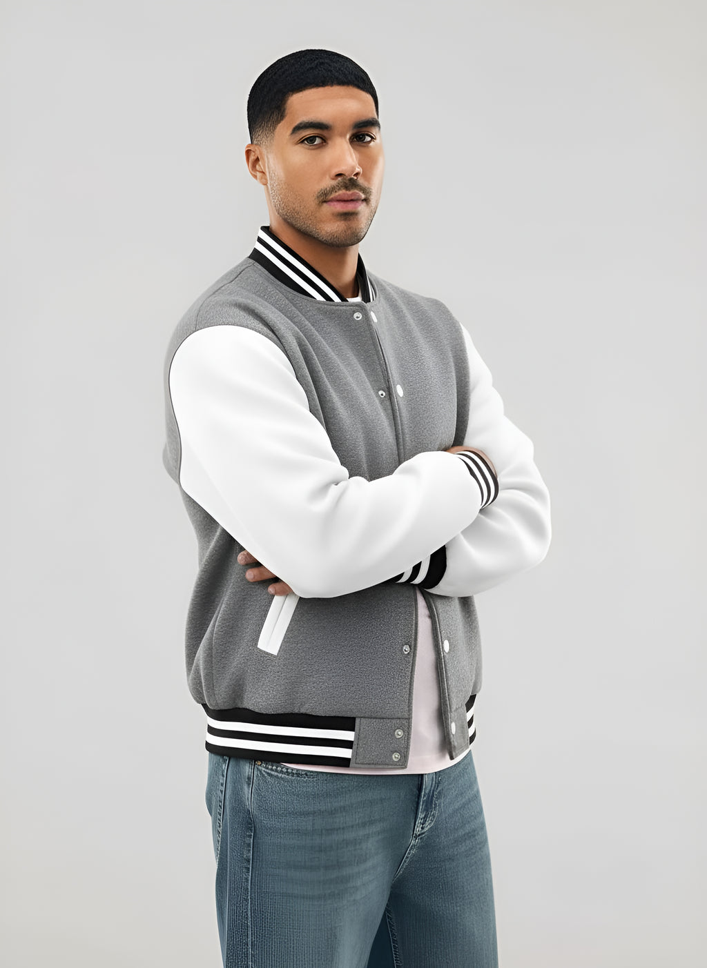 Chaqueta varsity Mason – Ropa urbana atemporal de CALI