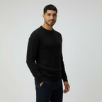 Herren-Rundhals-Pullover mit Rautenmuster – Klassischer Strickpullover für smarten & lässigen Stil