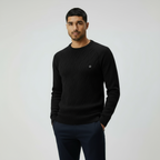 Herren-Rundhals-Pullover mit Rautenmuster – Klassischer Strickpullover für smarten & lässigen Stil